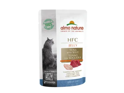 Cat Food HFC Jelly – Almo Nature – met tonijn en tong