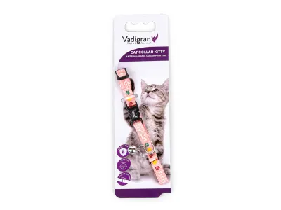 Kitty Cat Cat Collar Pink 20-27cm