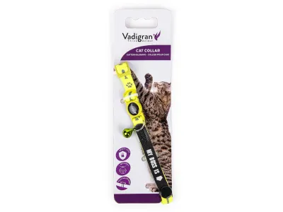 Cat Collar My Boss Fish Yellow 20-30cm