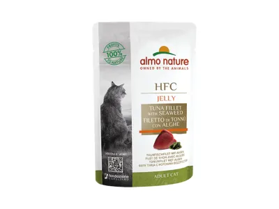 Cat Food HFC Jelly – Almo Nature – tonijnfilet en algen