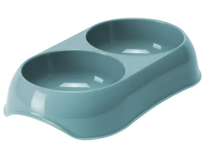 Food and Water Bowl Plato XS Aquarelle – Blue