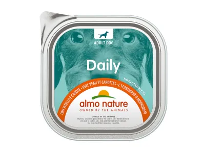 Daily Dogs met Kalf en Wortelen – Almo Nature