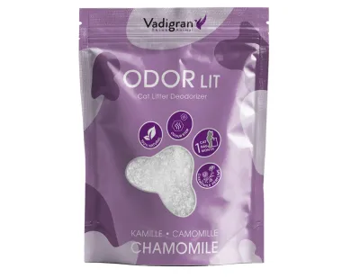 Cat litter deodorant chamomile