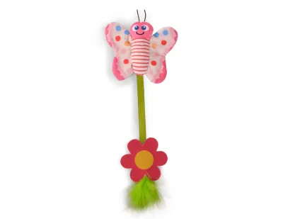 Cat Toy Bowi Butterfly with Flower 22cm