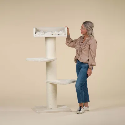 Cat Tree Royalty 160 cm – RHR Quality Cream