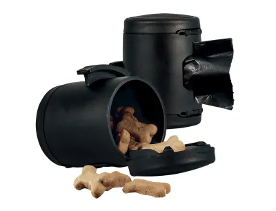 Retractable leash accessory box – Flexi Multi Box Black