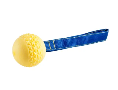 TPR bal met touw – Yellow Vanilla