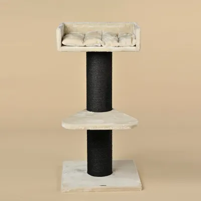 Cat Tree Maine Coon Lounge 120 cm – RHR Quality Blackline Beige