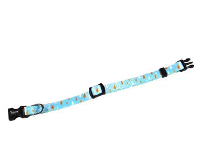 Kitten Collar Turquoise 16-25cm