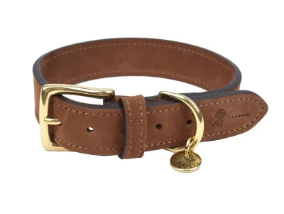 Dog Collar Nubu Dark Brown – Fantail